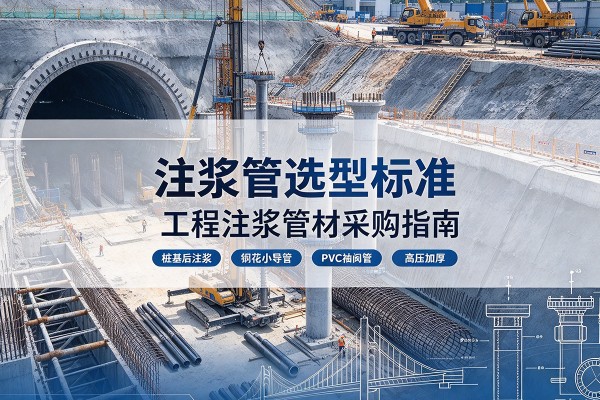 堆龙德庆注浆管选型标准