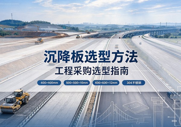 堆龙德庆沉降板选择方法